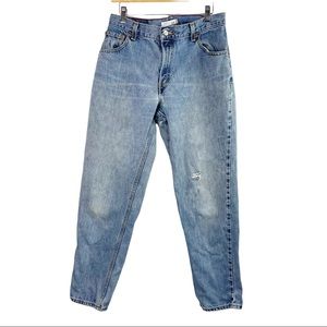 Levi’s Women’s 12 Relaxed Tapered Jeans 550 High Waist Mom Jeans